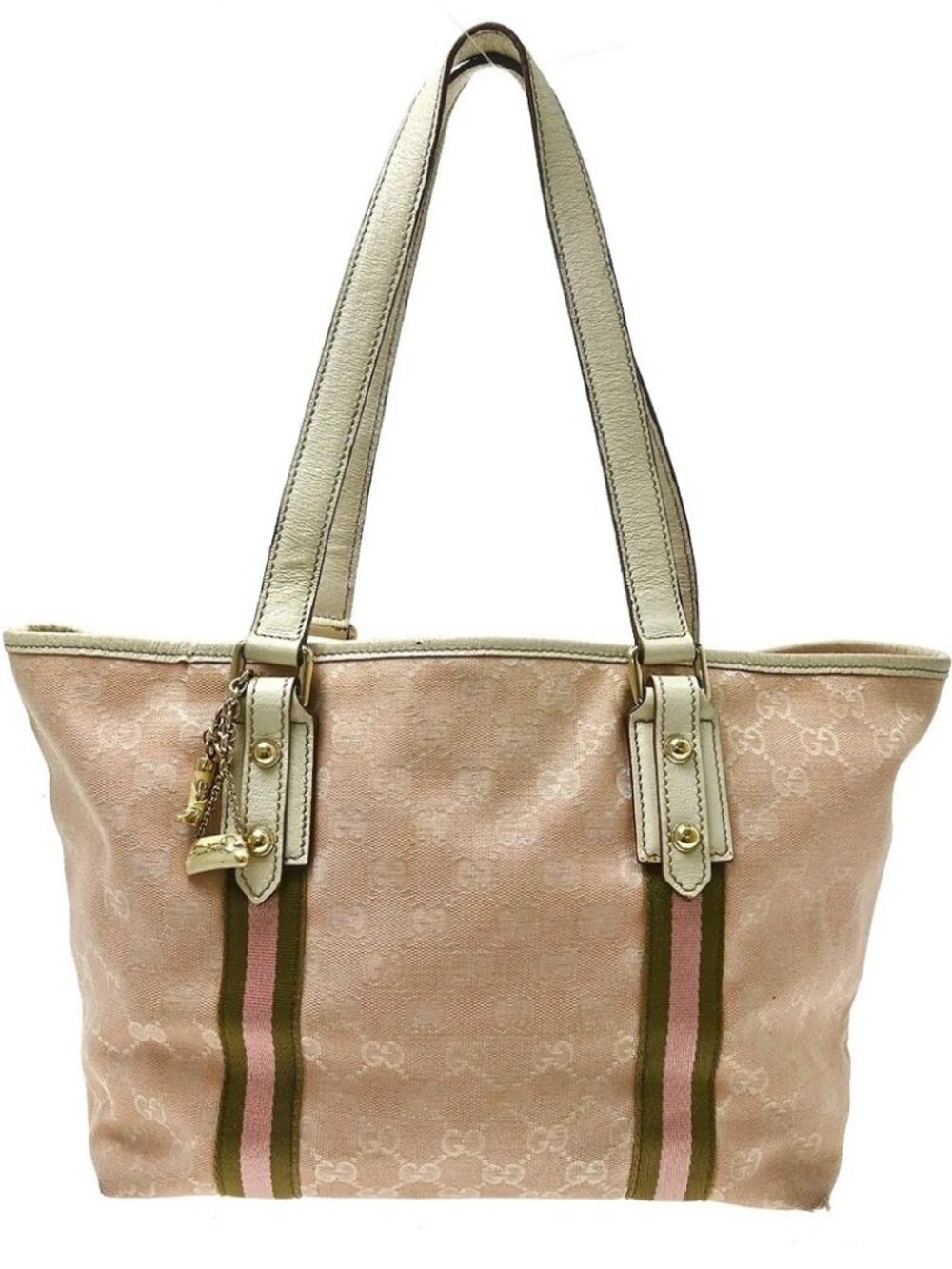 Gucci Pink Shelly GG Tote Bag